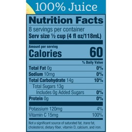 Gerber Nature Select Baby 100% Fruit Juice 32 Fl Oz (Pack of 2) (100% Apple Juice)