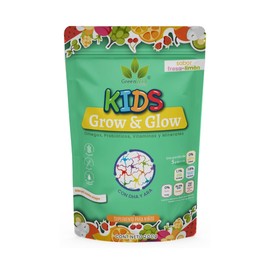 Suplemento en Polvo Kids Grow & Glow Sabor Naranja 200g - Greenwell