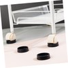 SEWACC 8pcs Non Slip Furniture Caster Cups Chair Leg Caps