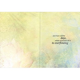 Memories Overflowing Sympathy Card