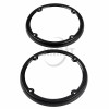 Generic Black Tour Pak Speaker Trim Cover For Harley Electra
