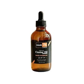 Ican London Cold Pressed Organic Castor Oil, 120ml, For Hair & Eyebrow Growth