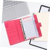 Parliky Notebook Budget Binder Set PVC Zipper Envelopes School Supplies