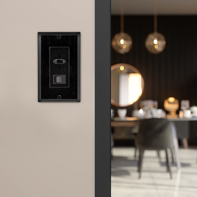Maxxima LED Dimmer Electrical Light Switch - 3-Way/Single Pole Use,
