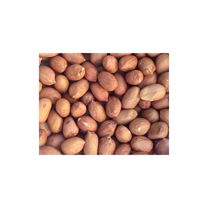 Pinstar Premium Raw Red Skin Peanuts, 5 Pounds