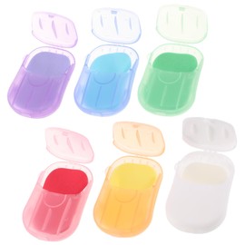 WHAMVOX Convenient Travel Soap Sheets Pack Gentle Cleansing for Outdoor Activities Camping Hiking