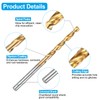 sourcing map Tap and Drill Bit Set, 1pcs 10-24 UNC