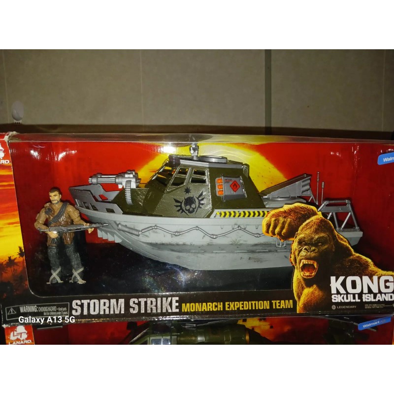 Lanard Kong Skull Island Storm Strike Monarch Expedition Lanard Toys