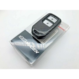 MUGEN CARBON FIBER SMART CAR KEY FOB COVER ACCORD CIVIC CRV JAZZ FIT ODYSSEY HRV