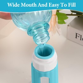 LofyJoy Reusable Silicone Travel Bottles for Toiletries TSA Approved, Leak Proof Travel Size Bottles Refillable Travel Containers for Shampoo Conditioner Mini Bottles Travel Essentials 3 oz