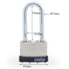 Same keyed Laminated Steel Padlock 1-3/4"(45mm) Long Shackle, High Security,