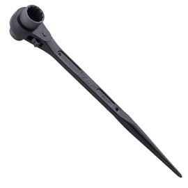 TOP Double Ended Ratchet Wrench with Shino 0.4 x 0.5 inch (11 x 13 mm), Cation Coating RM-11x13
