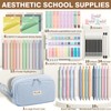 62PCS Aesthetic School Supplies, Cute Back to School Supplies College