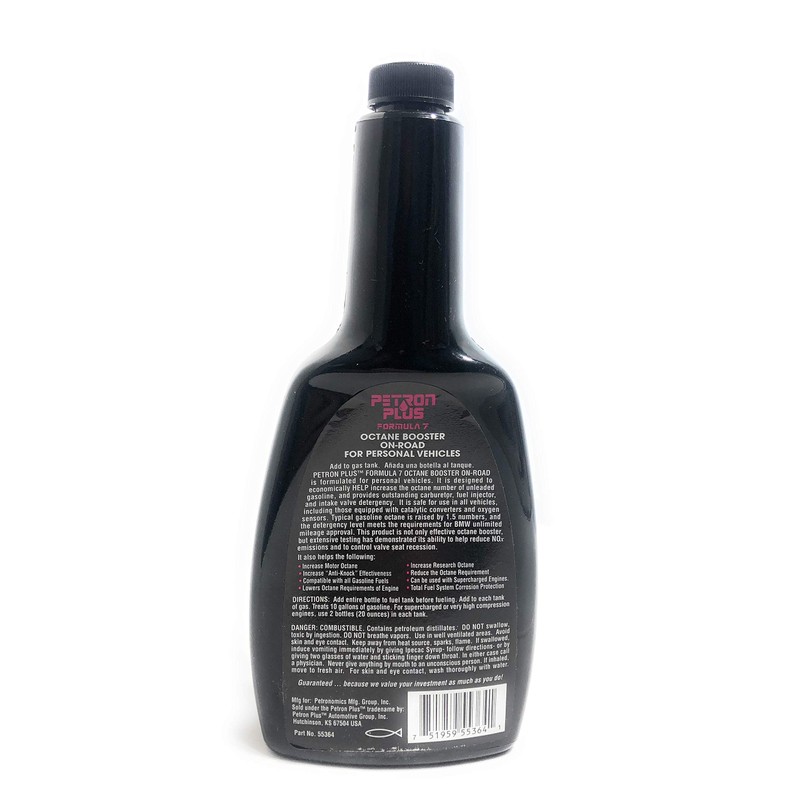 Petron Plus Formula 7 Octane Booster On-Road for Personal Vehicles