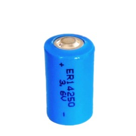Hillflower 4 Piece ER14250 1/2AA 14250H LS14250 14250 Bulk 3.6V 1200mAh Long Duration Lithium New Battery