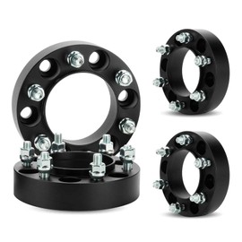 TadaMark 6x5.5 1.25in Hubcentric Wheel Spacers, 6x139.7mm Forged 6 Lugs Wheel Adapter, Fit for Toyota 4Runner 96-22/Tacoma 02-22/Tundra 00-06/Lexus GX470 03-22, 106mm Bore M12x1.5 Studs, 4pc