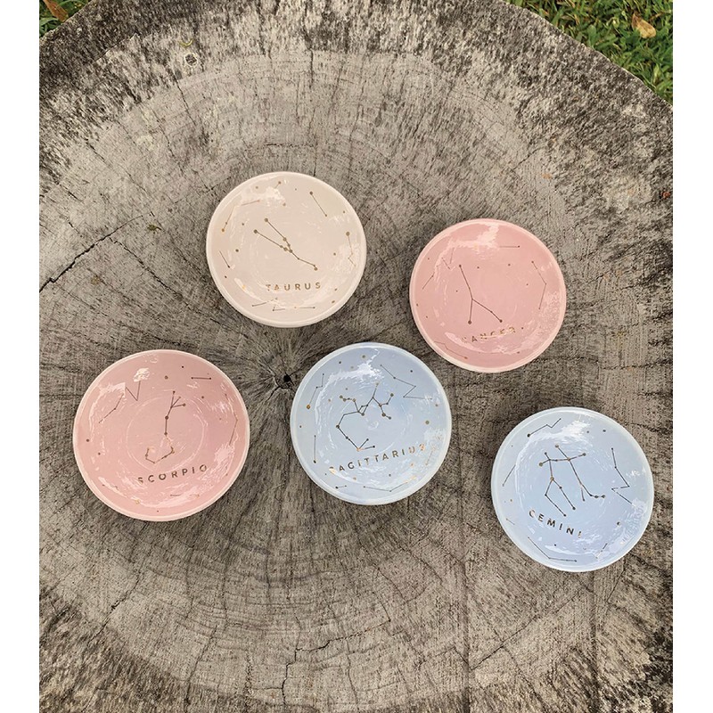 Lucky Feather Zodiac Ring Dish for Women and Girls –