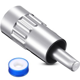Qinyoung 1 Pack Dog Waterer Faucet, 3/4" Hose Spigot Attachment Outdoor