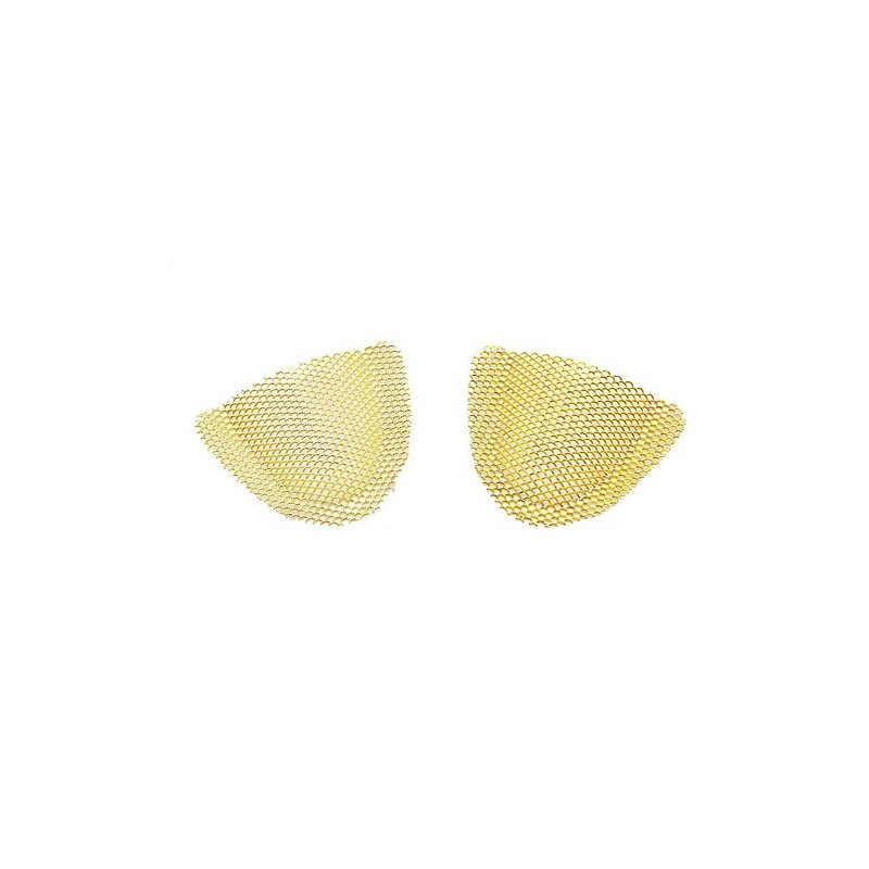 Malla De Refuerzo Palatal De Metal Dorado Para Dientes Superiores