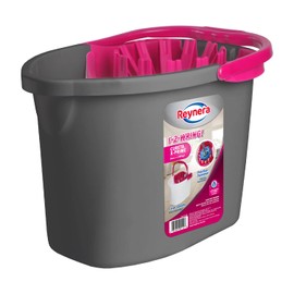 REYNERA Cubeta con Exprimidor Removible X-Prime Capacidad de 12 LTS Práctica asa para Transportar la cubeta