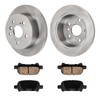 PHILTOP 10.6 in (268.9 mm) Rear Solid Disc Brake Rotors