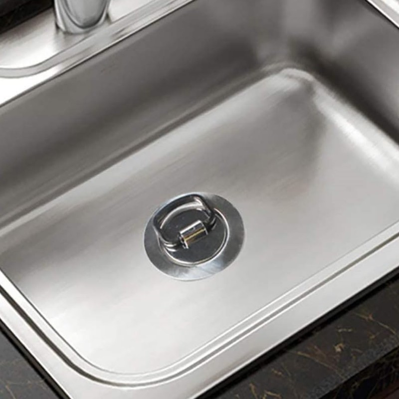 Schläfer 439801 Sink Plug Valve 1 1/2 Inch Chrome Drain