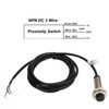 4 Sets Proximity Sensor 3 Wire NPN NC Contact Inductive