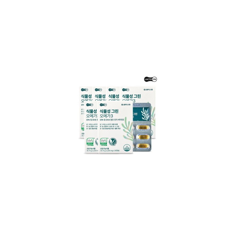 Seoul Pharmacist Shinhyup (bag) (Lactoon) Vegetable Green Omega 3 30