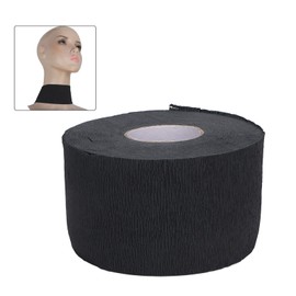 5 Rollos de Tiras de Papel para el Cuello de Barbero, Banda de Papel Elástica Profesional para el Cuello para Peluquería, Tiras de Cuello de Barbero, Bandas Desechables de Papel