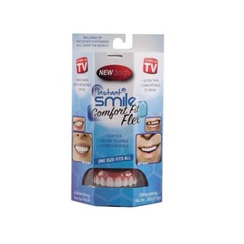 INSTANT SMILE COMFORT FIT FLEX BRIGHT WHITE ULTRA-THIN COSMETIC VENEER TEETH