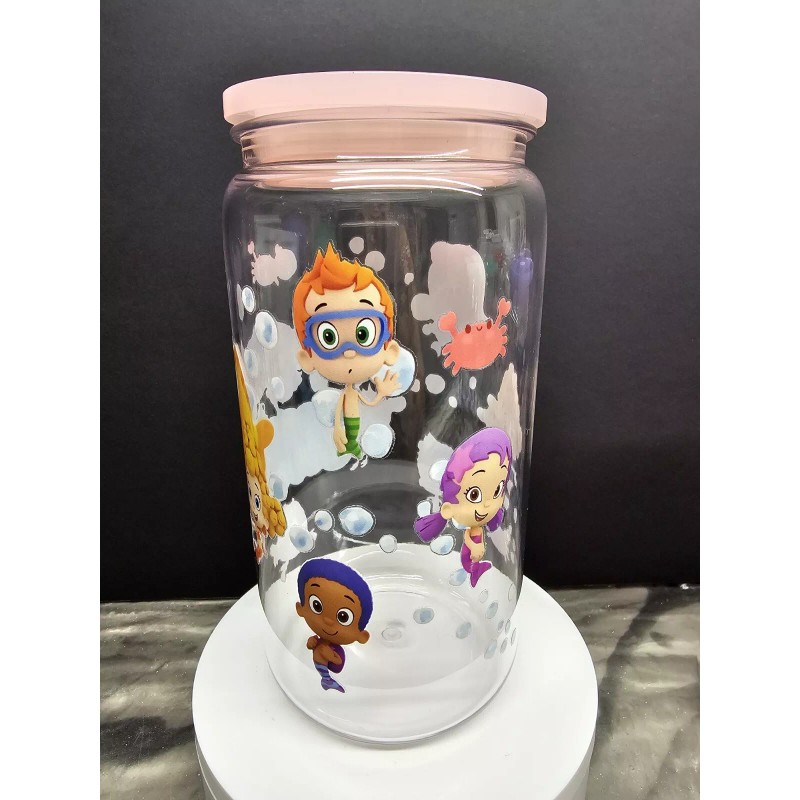 handmade Bubble Guppies Plastic Cup
