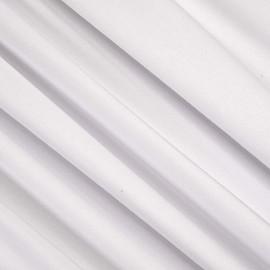 FabricLA | Rayon Jersey Spandex | 4 Way Stretch | Knit Fabric | 60" Wide | 240gsm Medium to Heavy Weight White PFP 2 Continuous Yard