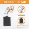 sourcing map 8 Pack Carbon Brushes Set Replaces 17x13x6.5mm for