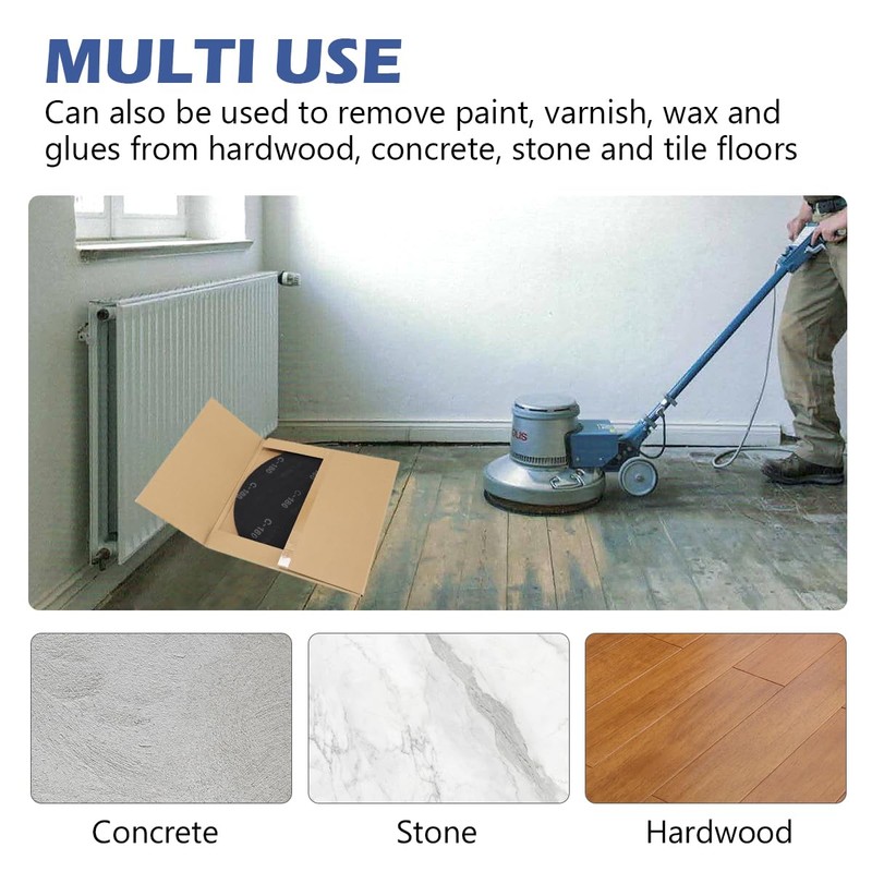 HUAALIUCHE 17" Sanding Screen Discs - Mesh Floor Sanding Screen