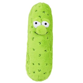 Big Teeth Golf Pickle Putter Cover, Soft Blade Putter Cover, Gherkin Plush Funny Putter Head Covers, Green Color,Drawstring Closure jar More Putts