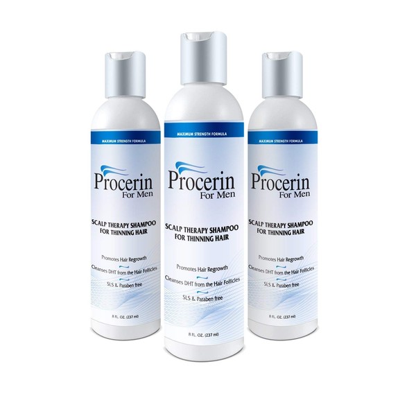 Procerin Scalp Therapy Shampoo for Thinning Hair - 3 Pack