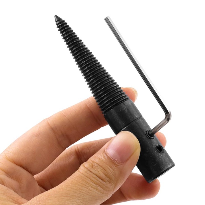 ieron Threaded Tapered Spindle Adapter,Threaded for Bench Grinder Buffing Polishing