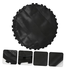 Gatuida 1Pc Round Trampoline Replacement Mat for Frame Durable Jumping Mat with Rings Heavy Duty Cloth for Outdoor Fun Trampoline Accessory