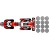 Losi mini 8ight Dodge Motorsports wrap decals stickers