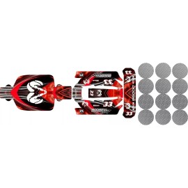 Losi mini 8ight Dodge Motorsports wrap decals stickers