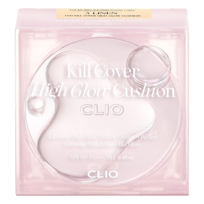 CLIO Kill Cover High Glow Cushion SPF50+ PA+++ (03 LINEN,