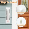 Key Cabinet Outdoor, Key Lock Box, Thermometer Decorative Hide a
