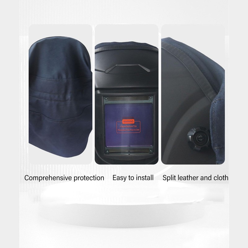 Cubierta para Casco de Soldadura, Escudo Ignífugo con Diseño Universal,