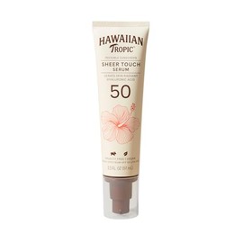 Hawaiian Tropic Sheer Touch Body Serum SPF 50, 3.3 oz  Hyaluronic Acid Serum, Sunscreen Serum, Hydrating Serum, Travel Size Sunscreen, SPF 50, 3.3 oz 