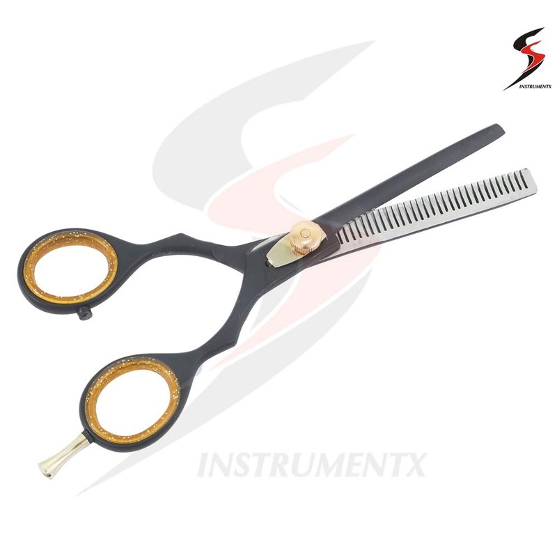 Professional Thinning Scissors Sharp Hairdressing Scissors with Adjustment Screw Barber