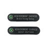 Achievement Earned 2 Piece Funny Patches (PVC Hook - 3.5