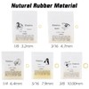 500 Pcs Orthodontic Elastic Rubber Bands, 3.5 Ounces Heavy Dental