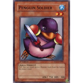 Yu-Gi-Oh! - Penguin Soldier (5DS2-EN009) - 5Ds Starter Deck 2009-1st Edition - Common