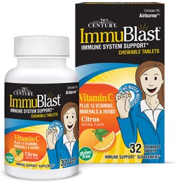 21st Century Immublast Chewable Tablets, Citrus, 32 Count