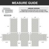 Genina Waterproof Reclining Couch Cover for 3 Seater Non-Slip, Washable